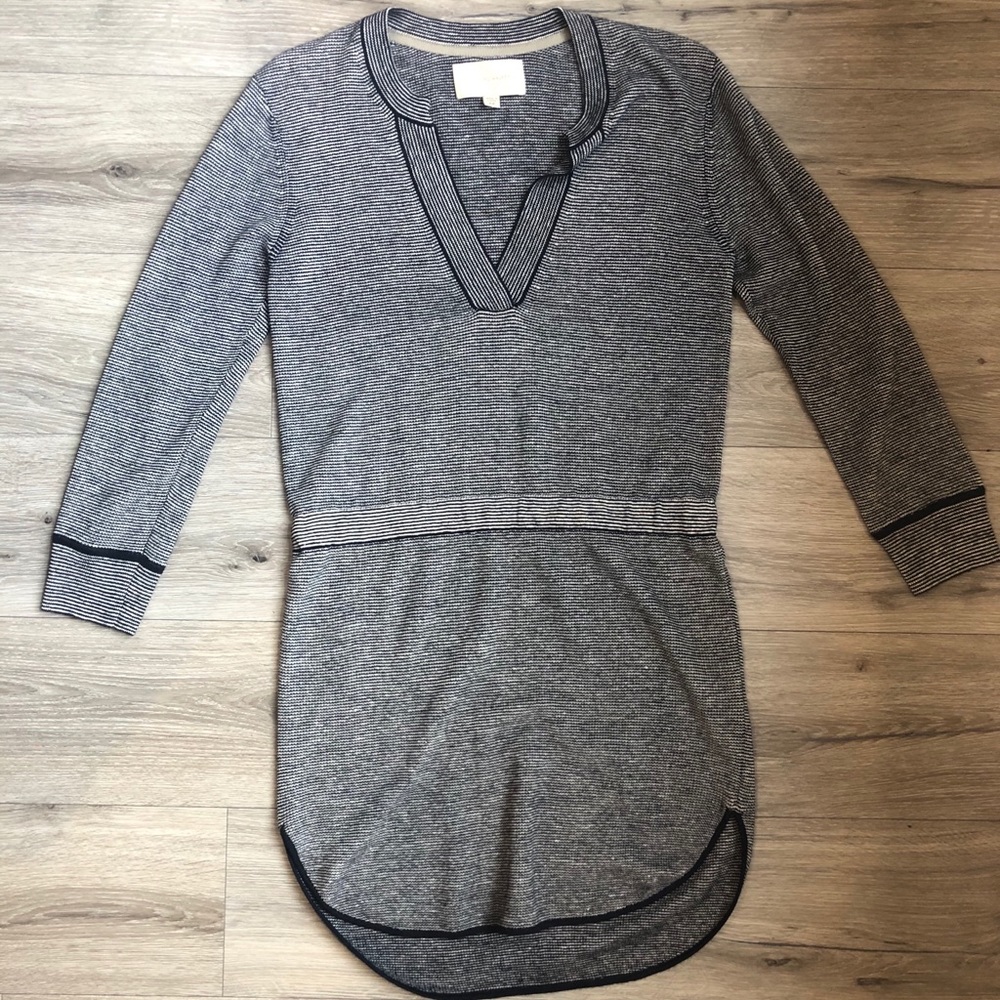 Long sleeve sweater dress